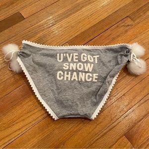 Victorias Secret Pom Pom Hiphugger Panty